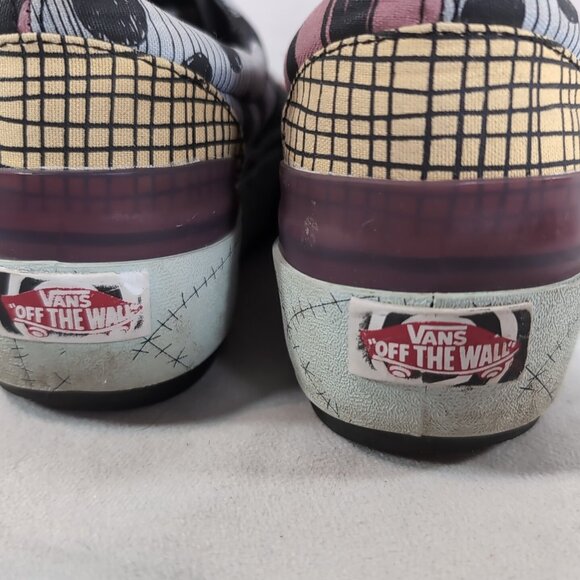 Vans Nightmare Before Christmas Platform Shoes US 7.5 W 6M Sally 721356 Multi - Picture 6 of 16